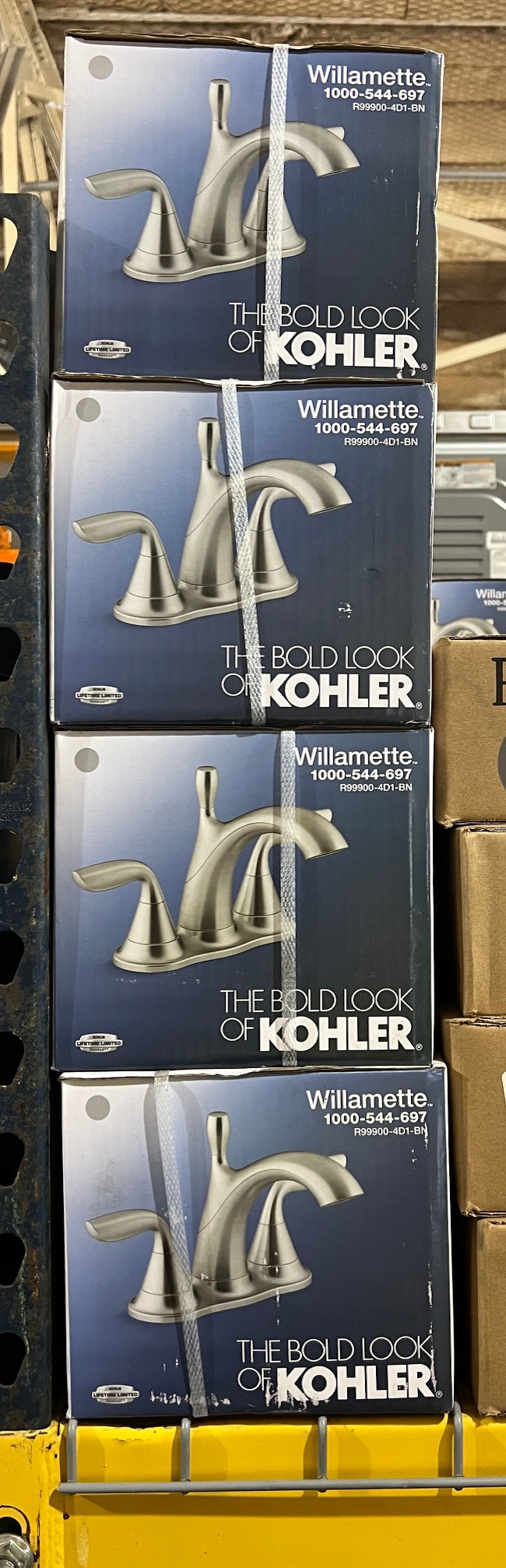 Kohler Willamette Bathroom Faucet Vibrant Brushed Nickel